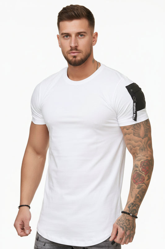 Outlet 37 Camisa deportiva / KM13 blanco