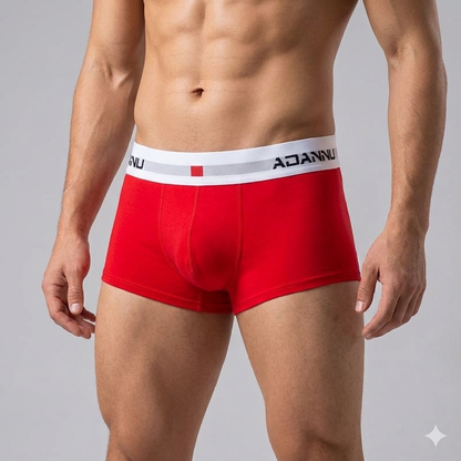 Boxer Adannu Algodón - Rojo-K157