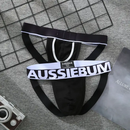 Jockstraps Aussiebum negro / K409
