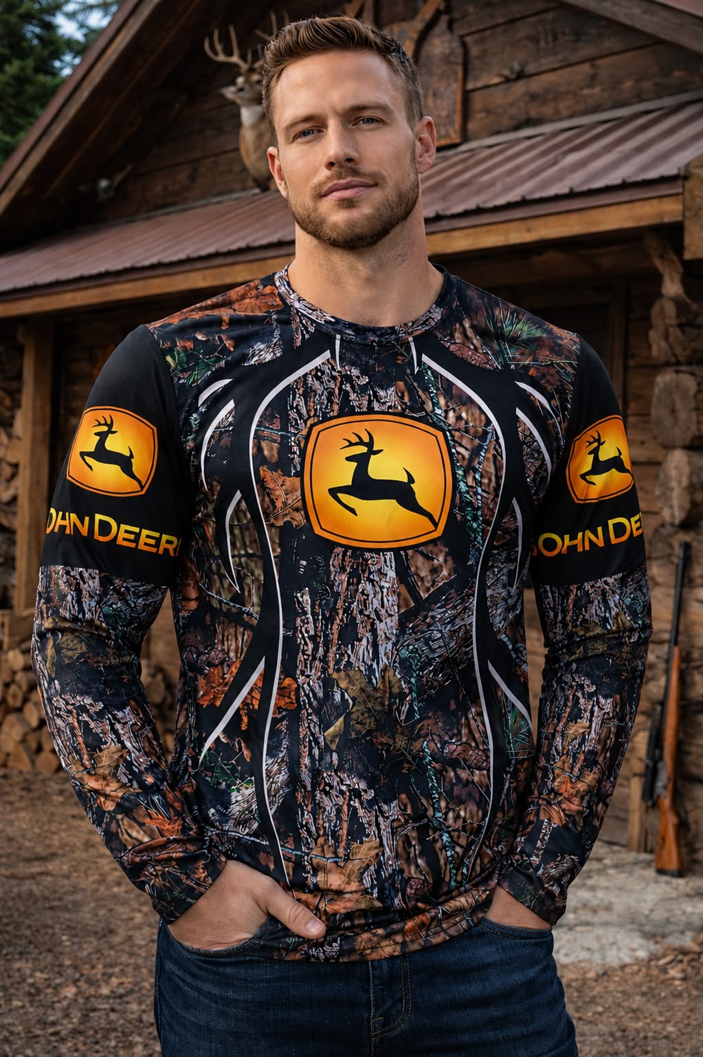 Camisa camuflaje /Negro BL67
