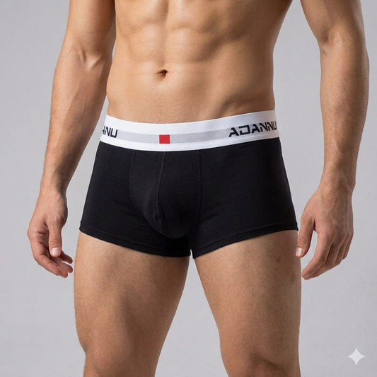 Boxer Adannu Algodón - Negro-K157