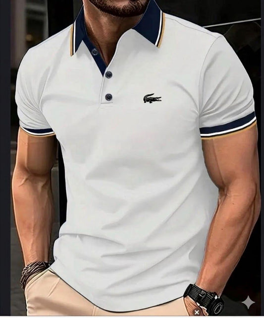 Camisa para caballero Lacost blanco /BL60