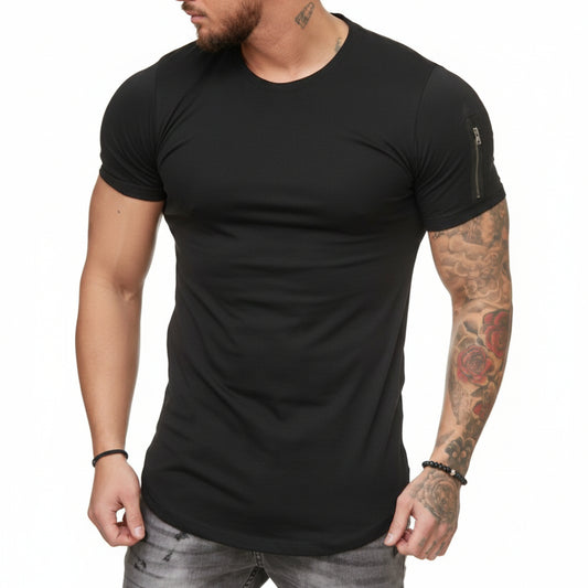 Camisa deportiva / KM13 negro