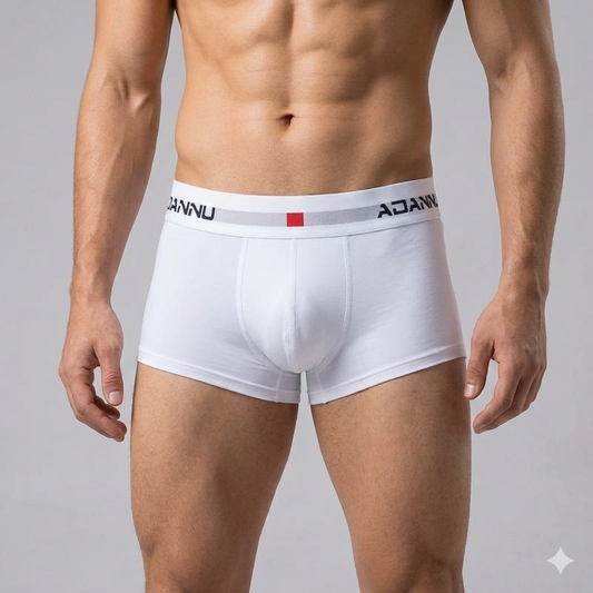 Boxer Adannu Algodón - Blanco-K157