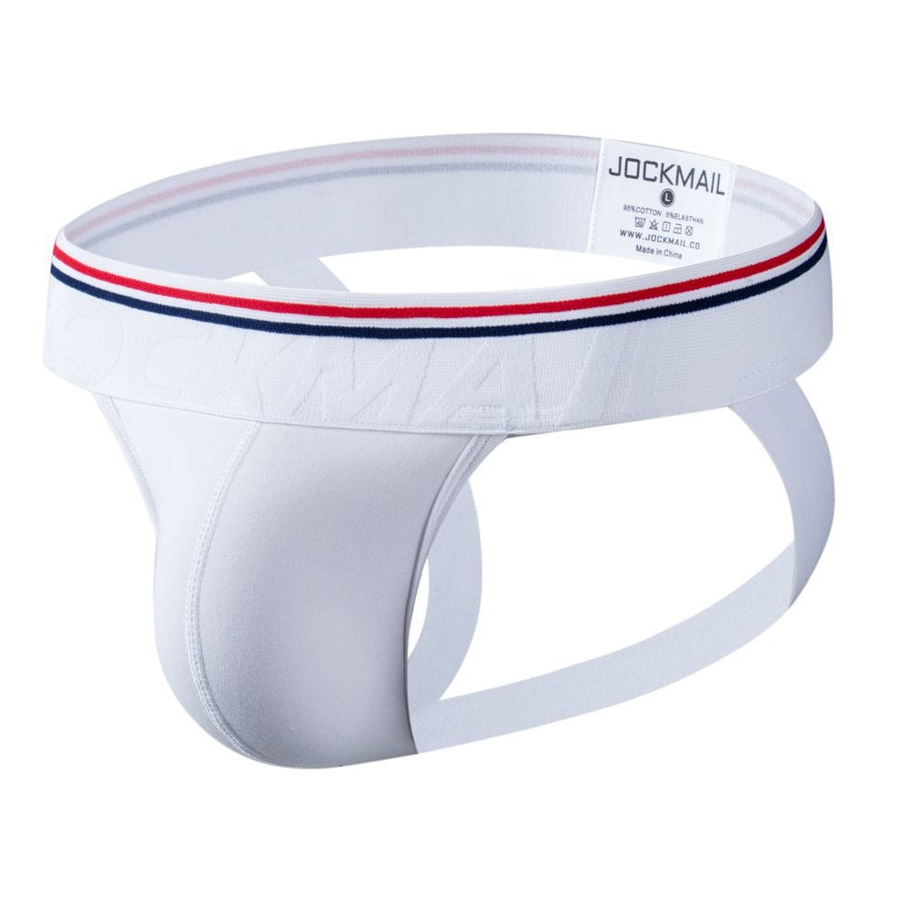 Jockstraps Jockmail / K393  blanco rayado