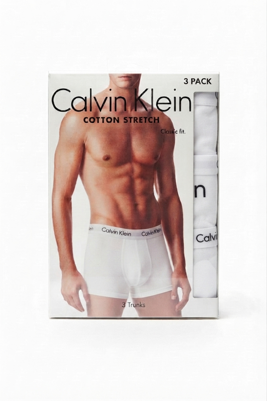 Boxer Calvin Klein 3 pack / Blanco K420