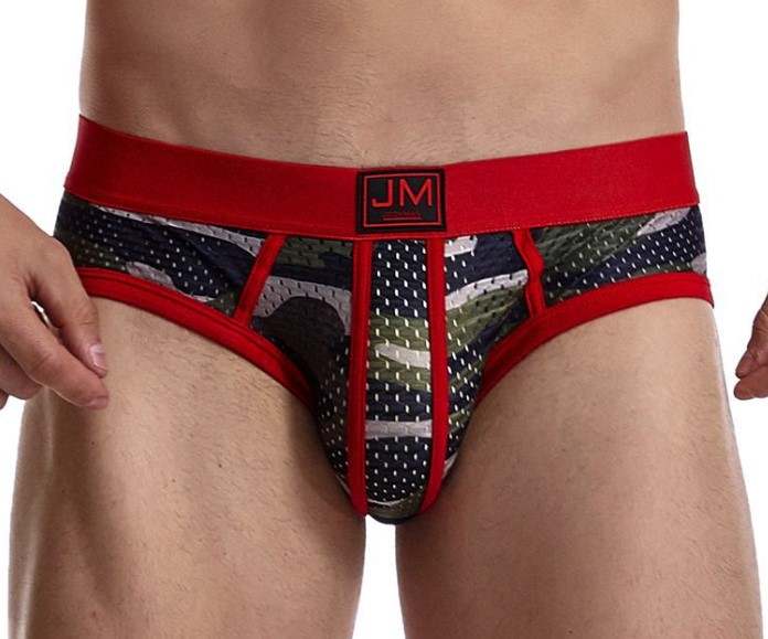 Calzoncillo Jockmail Moteado - Rojo-K152