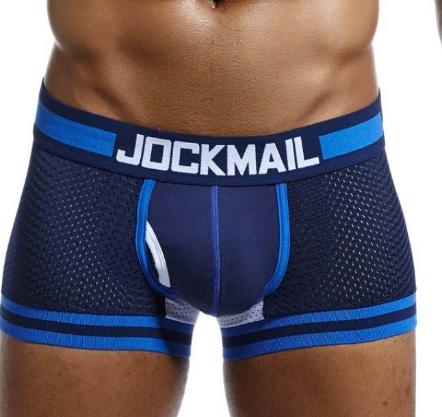 Boxer Jockmail Licra - Azul K243