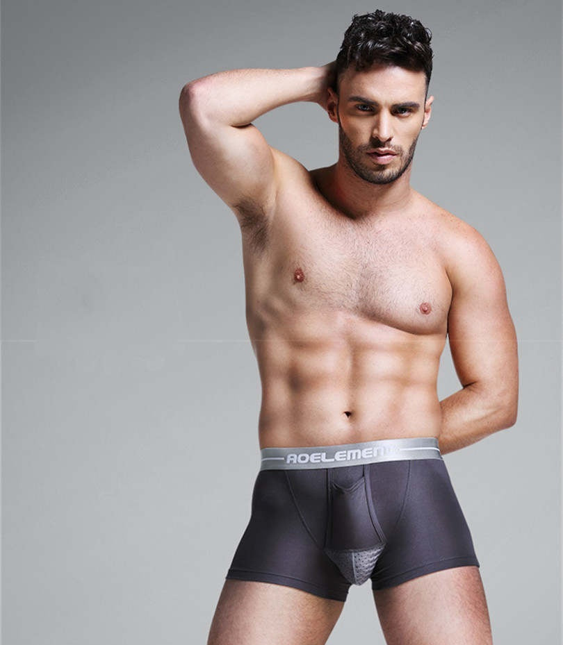 Boxer AoElement Transpirable - Gris K247