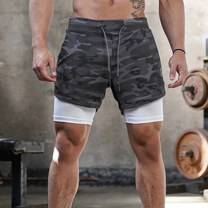 Short Deportivo Gris Moteado/ beiker K35