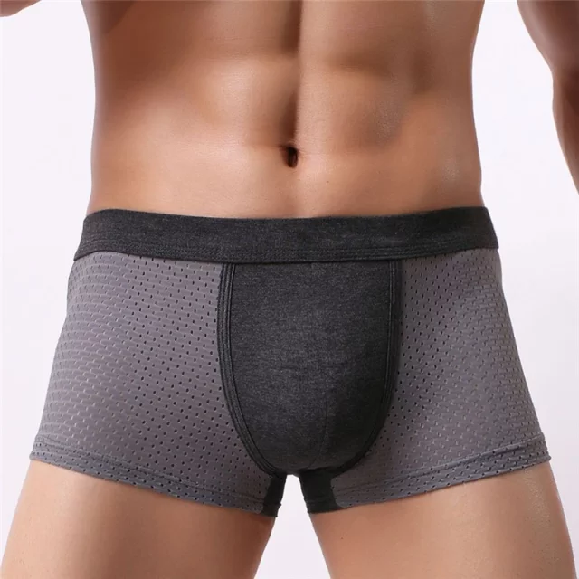 Boxer Unicolor Gris K245