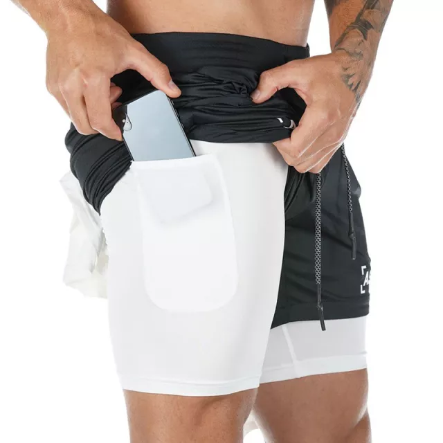 Short Deportivo Negro Beiker Blanco K35