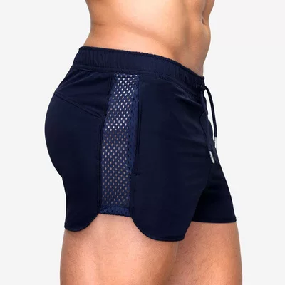 Navy Blue Sports Short