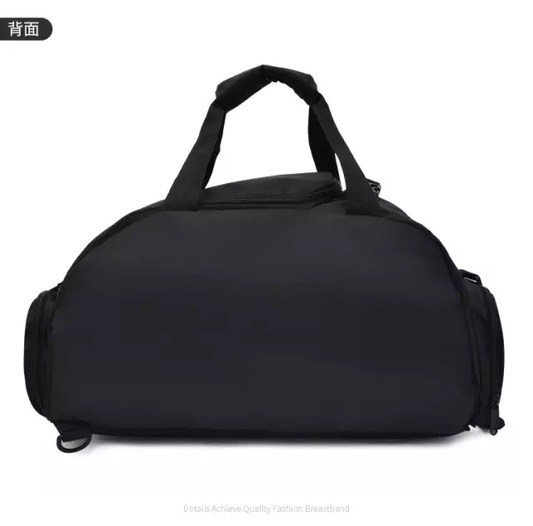 Black Multifunctional Sports Bag