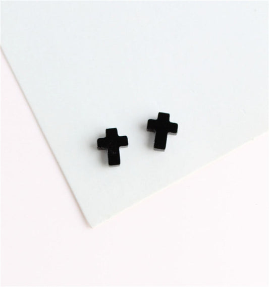Cross Magnet Earring