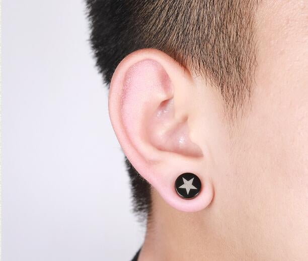 Pat Arete de Imán Diseño Estrella 8mm K319