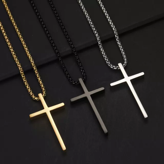 Stainless Steel Cross Chain