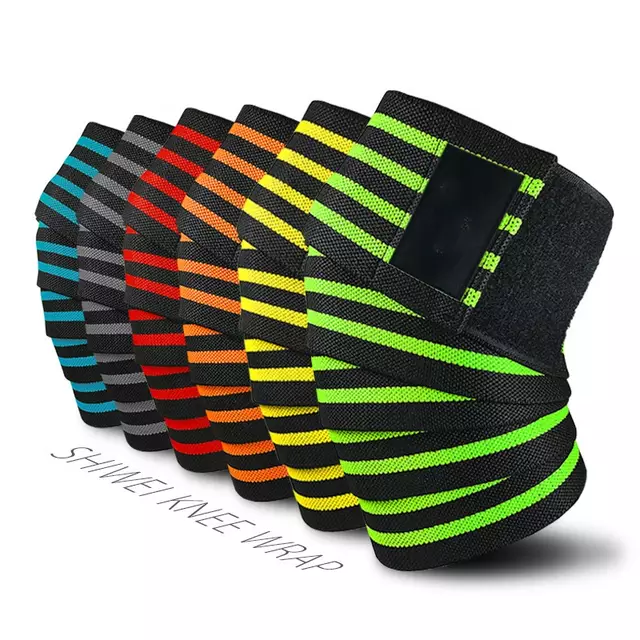 Pair of Knee Braces for Weightlifting