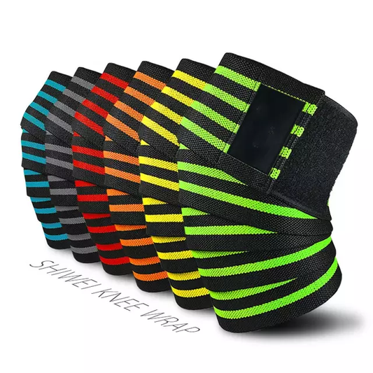 Pair of Knee Braces for Weightlifting