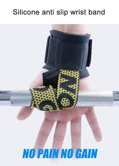 Pair of Wrist Straps for Weight Lifting GYM