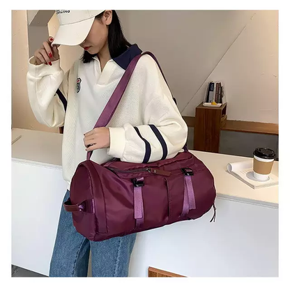 Waterproof-Multifunctional Backpack, Wine Color