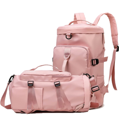 Mochila Impermeable-Multifuncional, Color Rosado K143