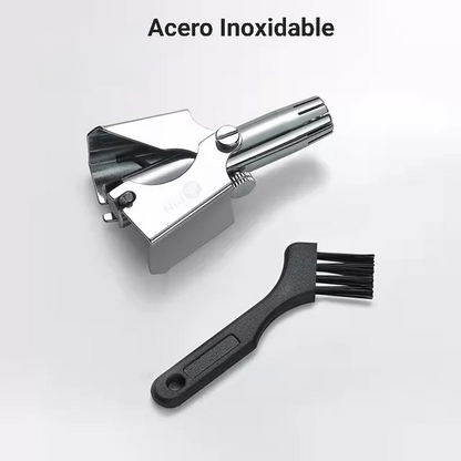 Manual nose hair trimmer