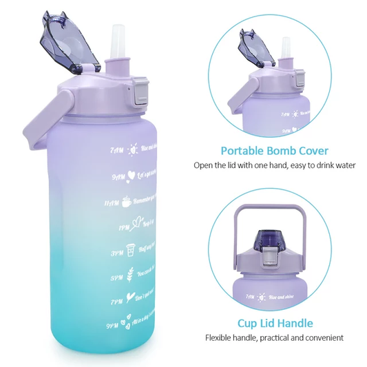 Purple Motivational Thermos