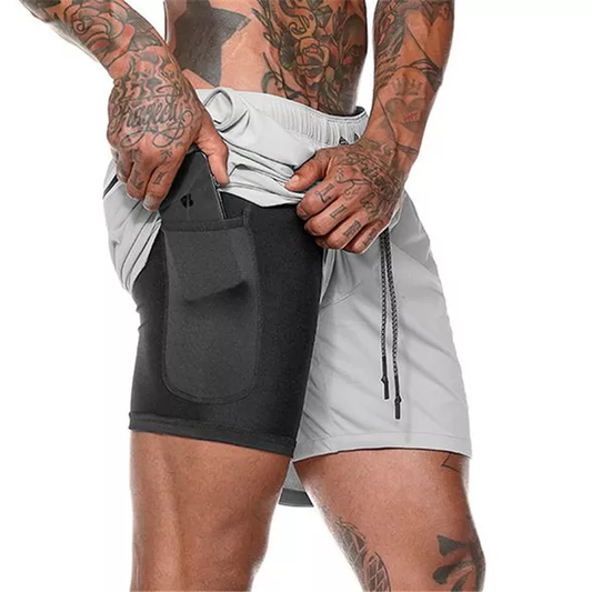 Light Gray Sports Short