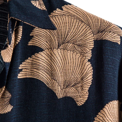 Pre-Sale Long Sleeve Casual Polo Shirt Beige