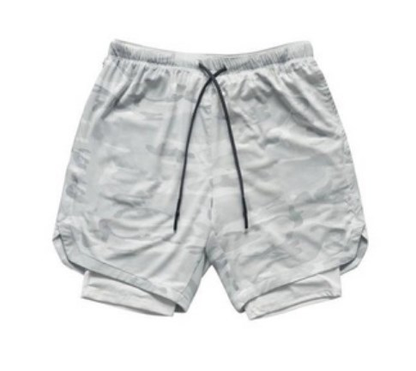Short Deportivo Moteado Gris Claro/ Beiker K35