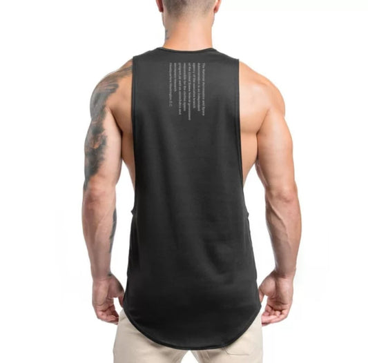 Black Polyester Sports T-shirt