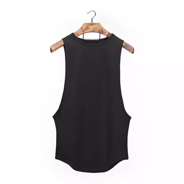 Camiseta Deportiva Poliéster Negra K198