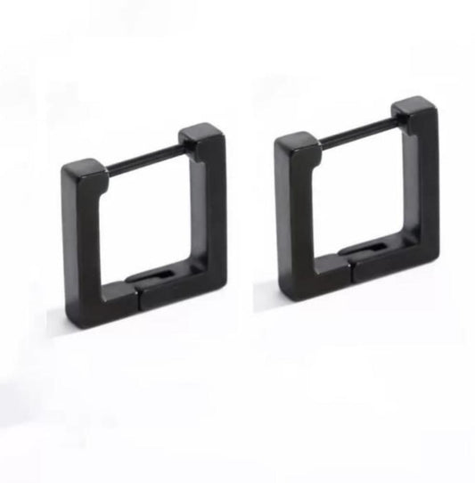 Earring - Piercing - Squares