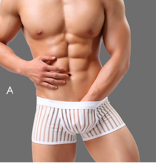 White Transparent Boxer
