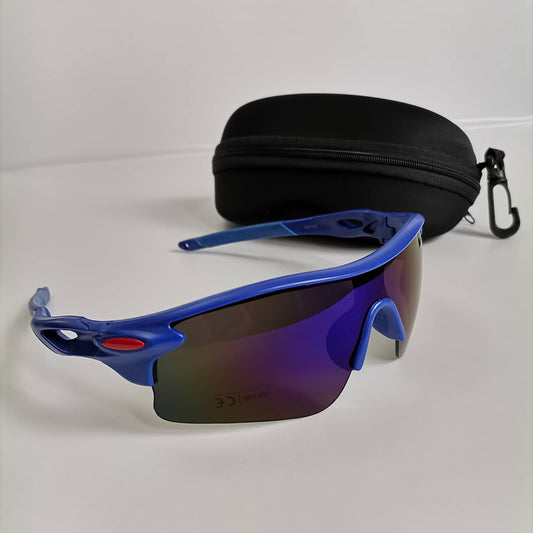Blue Sports Glasses