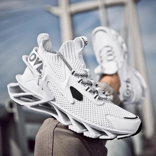 Tenis deportivos KF-Blancos Flexibles K-157