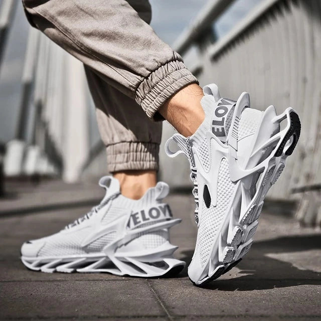 Tenis deportivos KF-Blancos Flexibles K-157