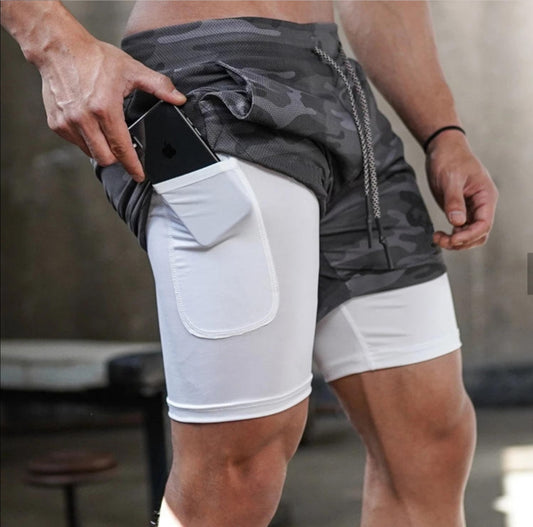 Dark Gray Sports Short