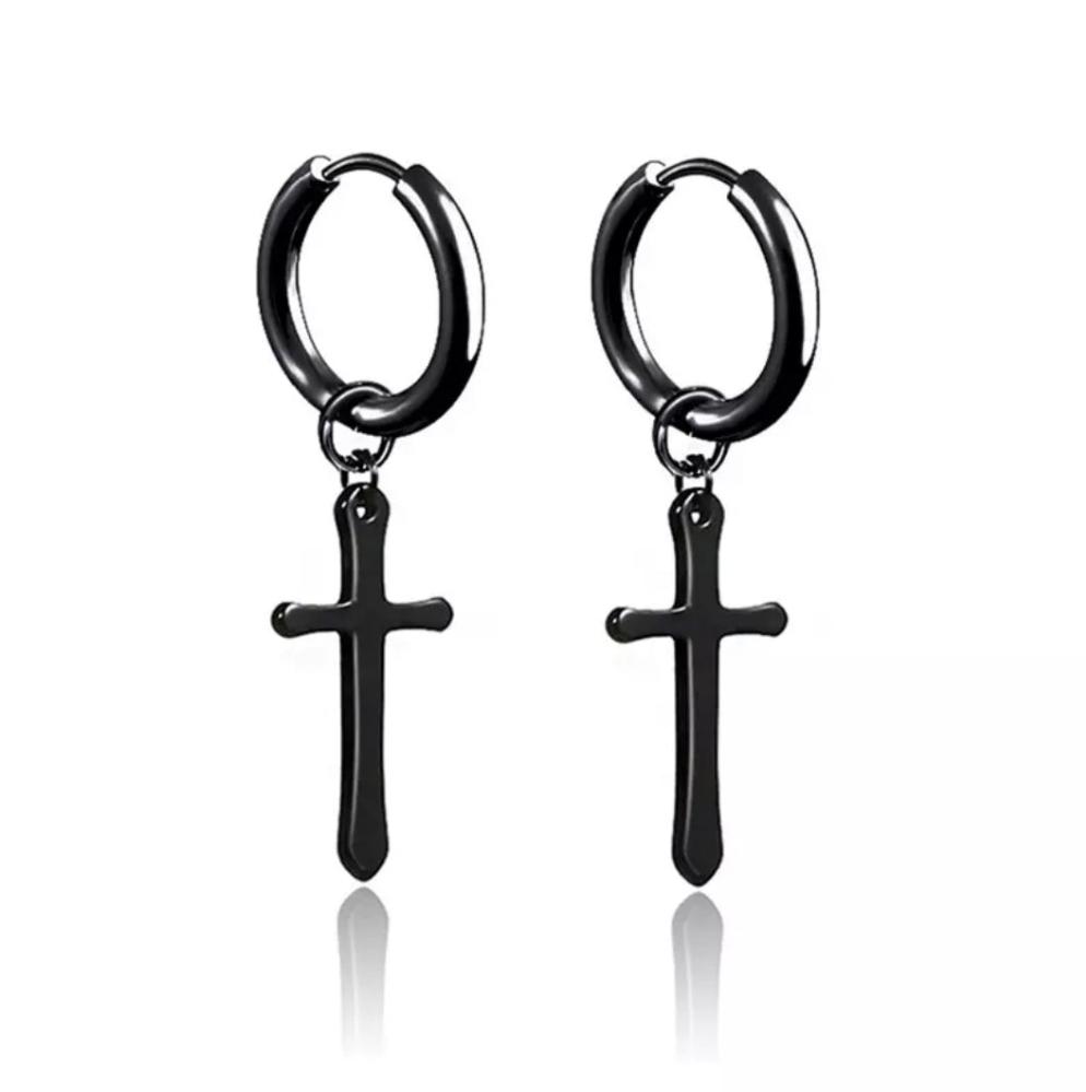 Earring - Piercing - Cross
