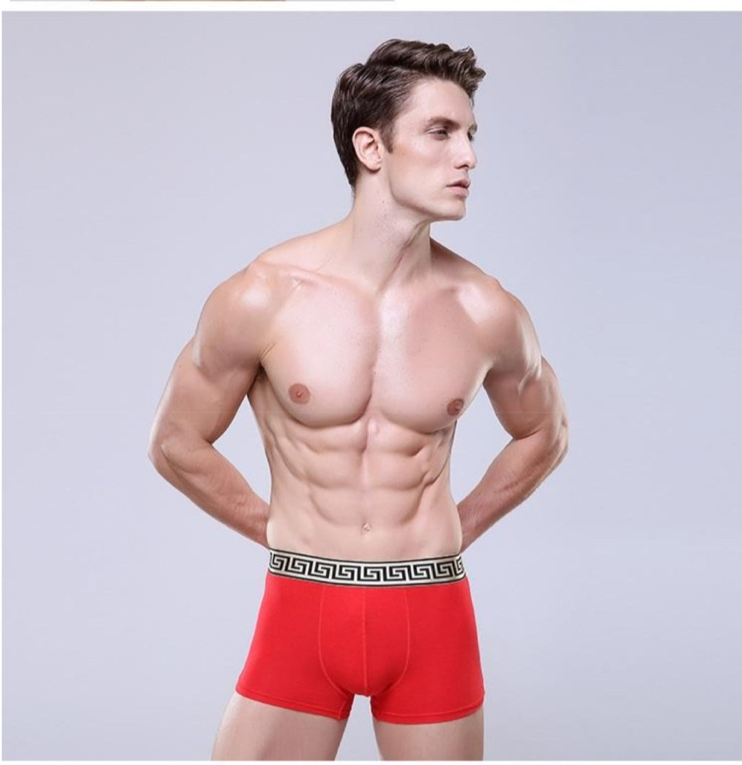 Boxer Men Sexy Rojo