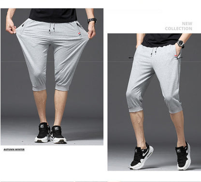Gray Sports Capri