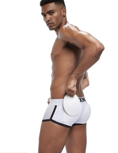 Jockmail Boxer with Increase - White