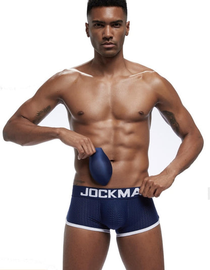 Boxer Jockmail con Aumento - Azul K251