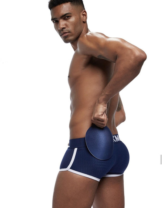 Boxer Jockmail con Aumento - Azul K251