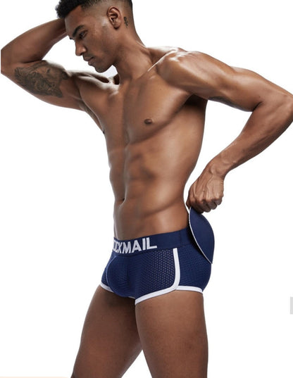 Boxer Jockmail con Aumento - Azul K251