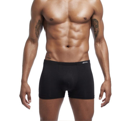 Boxer Jockmail Algodón K1- Negro