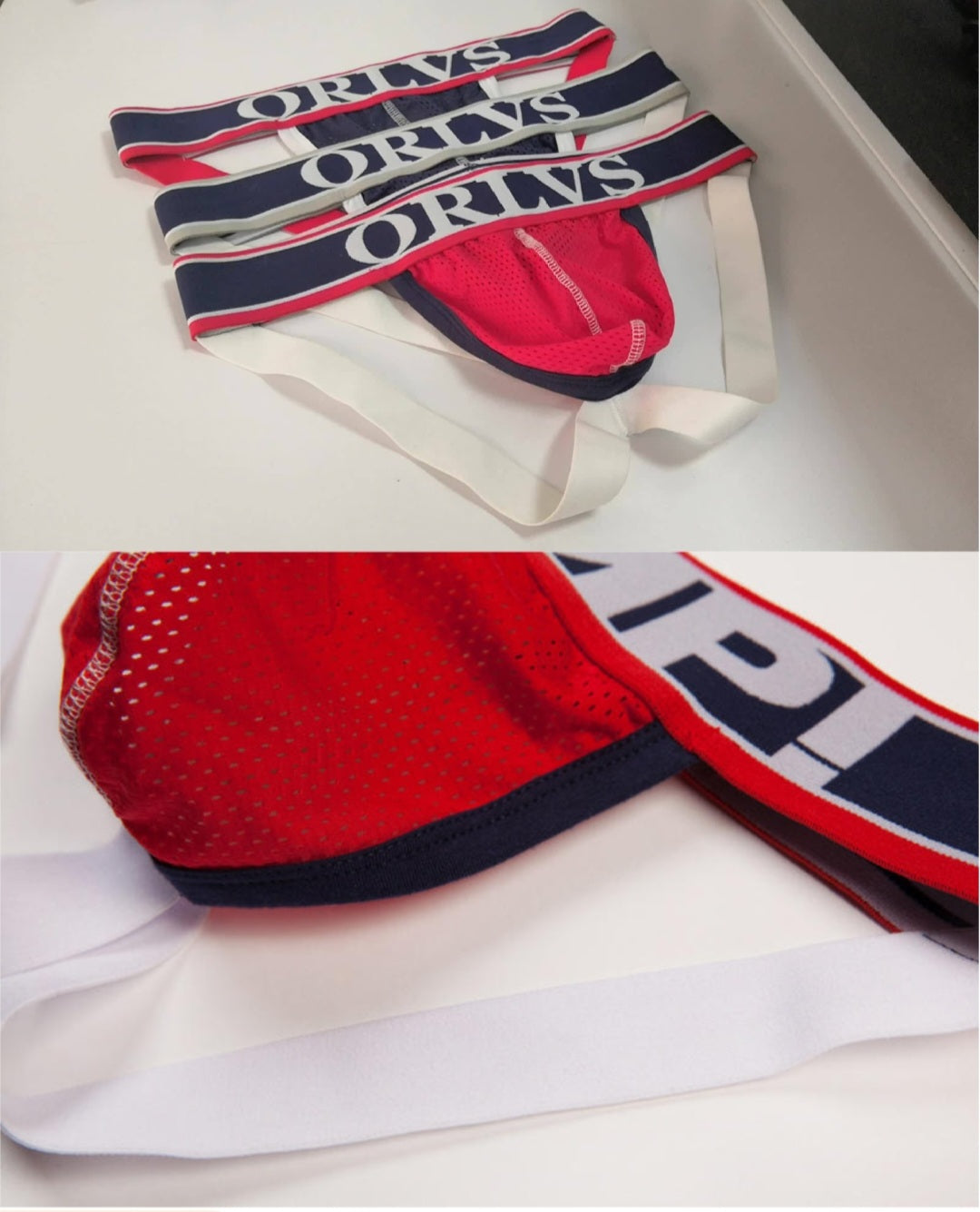 Jockstraps Pump K388-A Azul - BLANCO