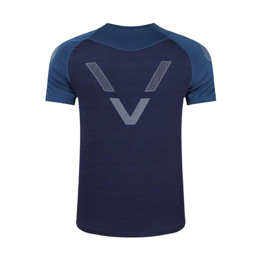 Camiseta Deportiva SPORTS Azul y Azul K46