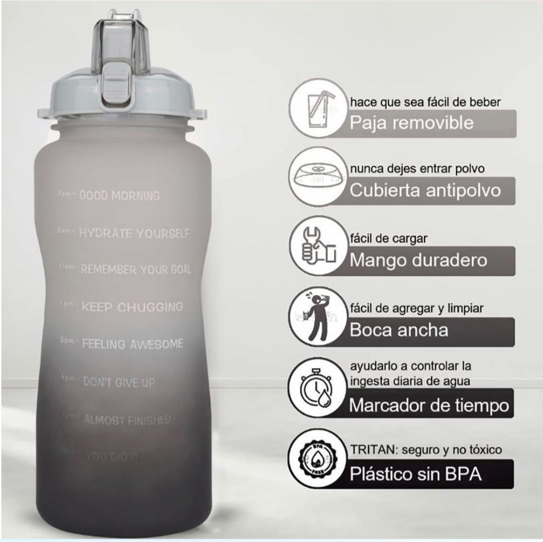 Termo Motivacional Negro - Gris